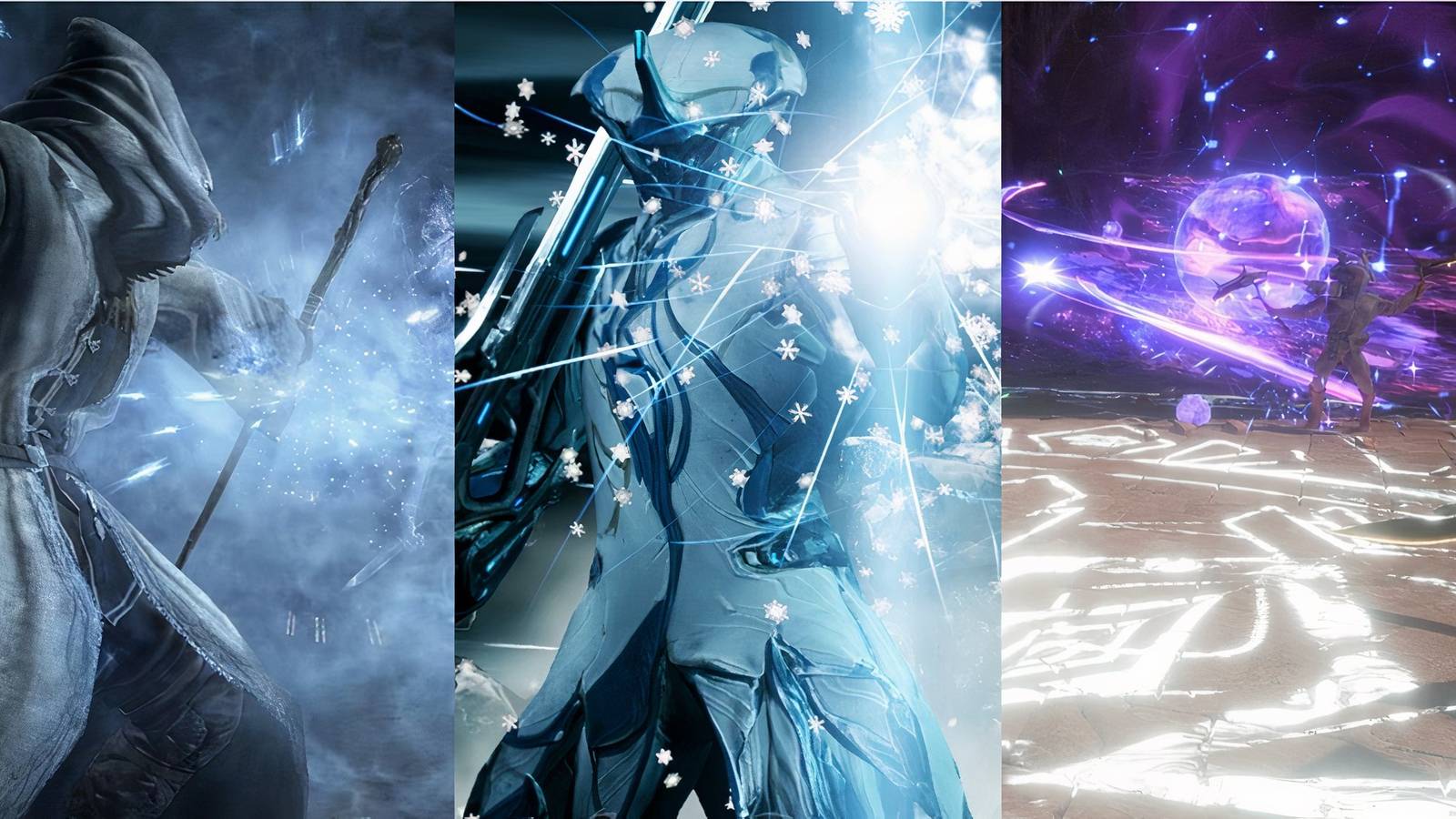 Dark Souls 3, Warframe, Veilguard