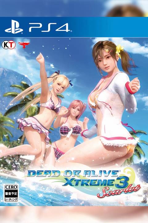 Dead or Alive Xtreme 3: Scarlet Tag Page Cover Art