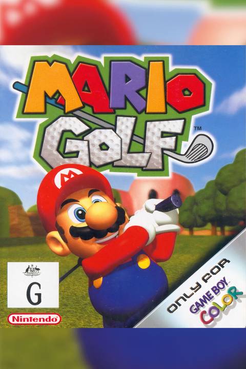 Mario Golf (Game Boy Color) Tag Page Cover Art