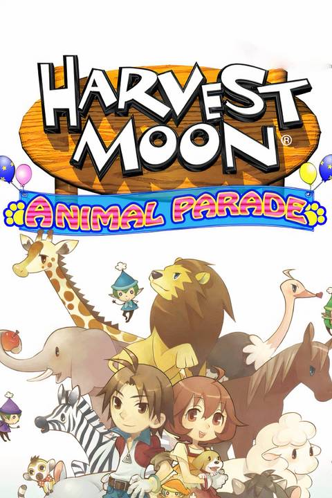 Harvest Moon: Animal Parade Tag Page Cover Art