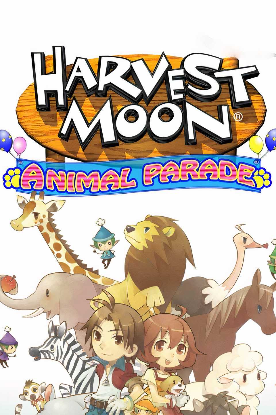 Harvest Moon: Animal Parade Tag Page Cover Art