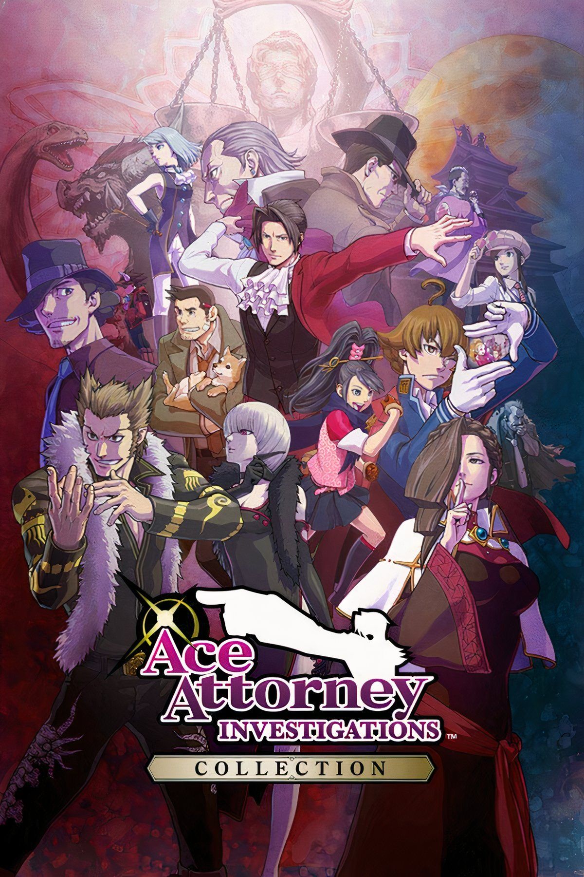 Ace Attorney Investigations Collection Tag Page Cover Art