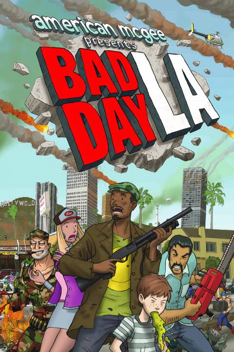American McGee presents Bad Day LA Tag Page Cover Art