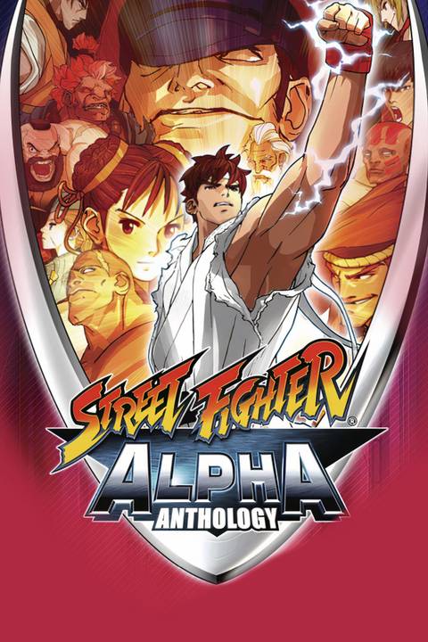 Street Fighter Alpha Anthology Tag Page Cover Art