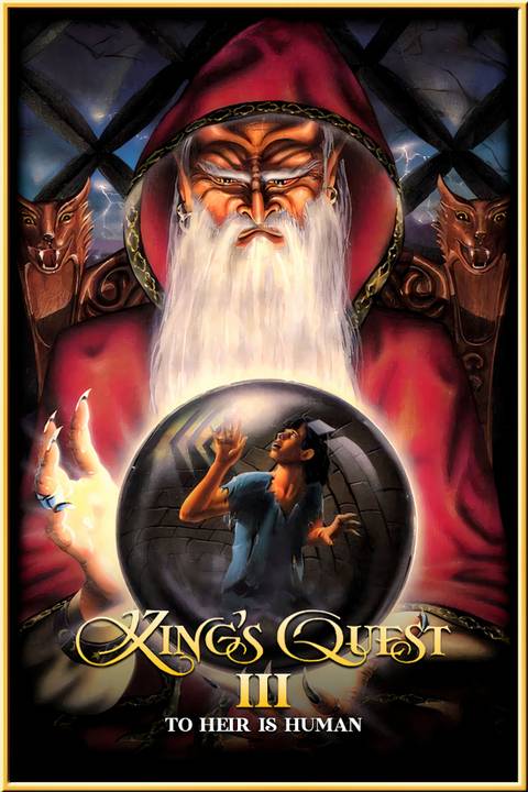 King's Quest III: To Heir Is Human Tag Page Cover Art