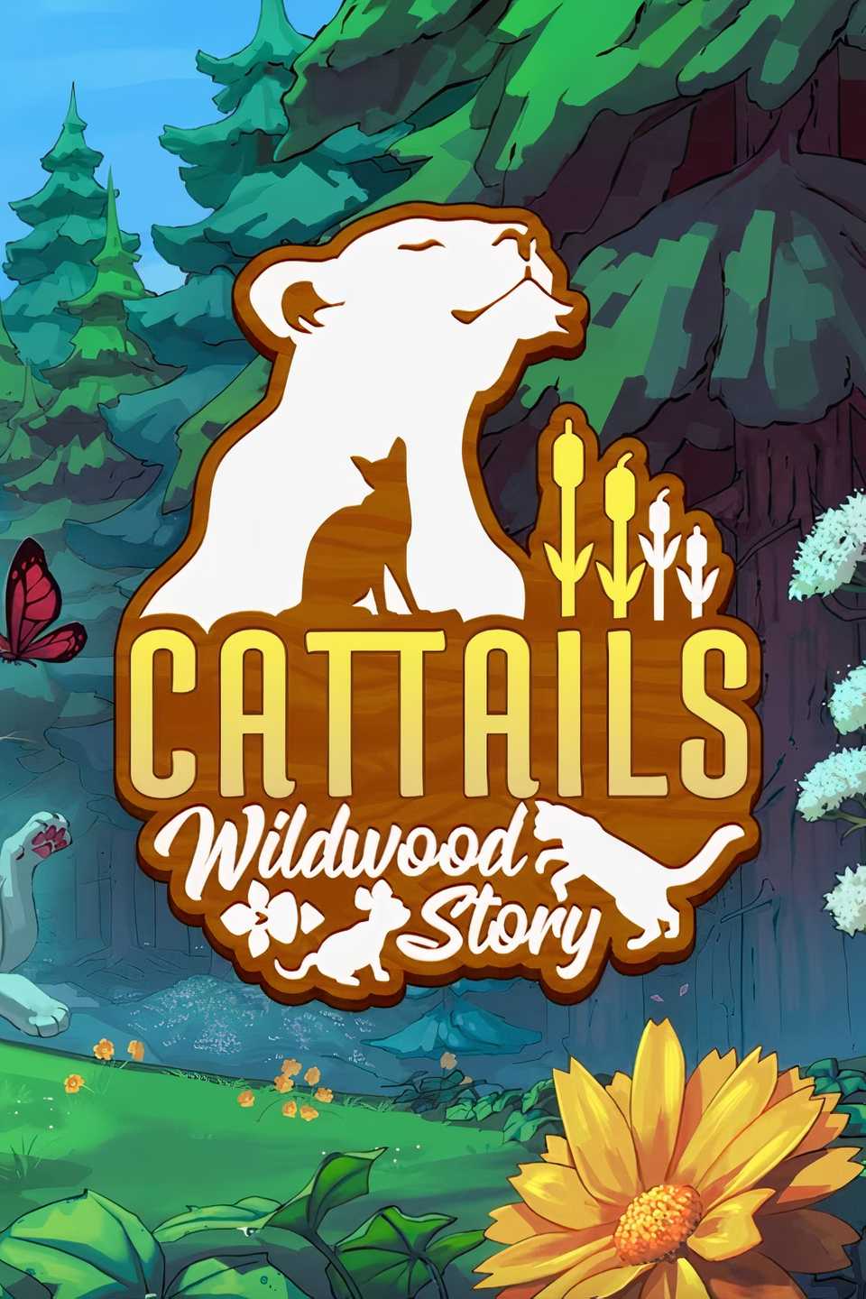 Cattails: Wildwood Story Tag Page Cover Art