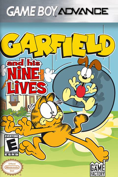 Garfield and his Nine Lives Tag Page Cover Art