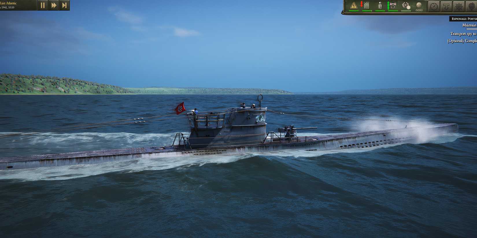 17 Best War Games For Fans Of Single-Player A German Uboat surfaces in the ocean