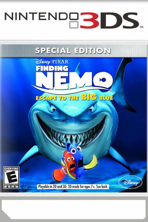 Finding Nemo: Escape to the Big Blue Tag Page Cover Art