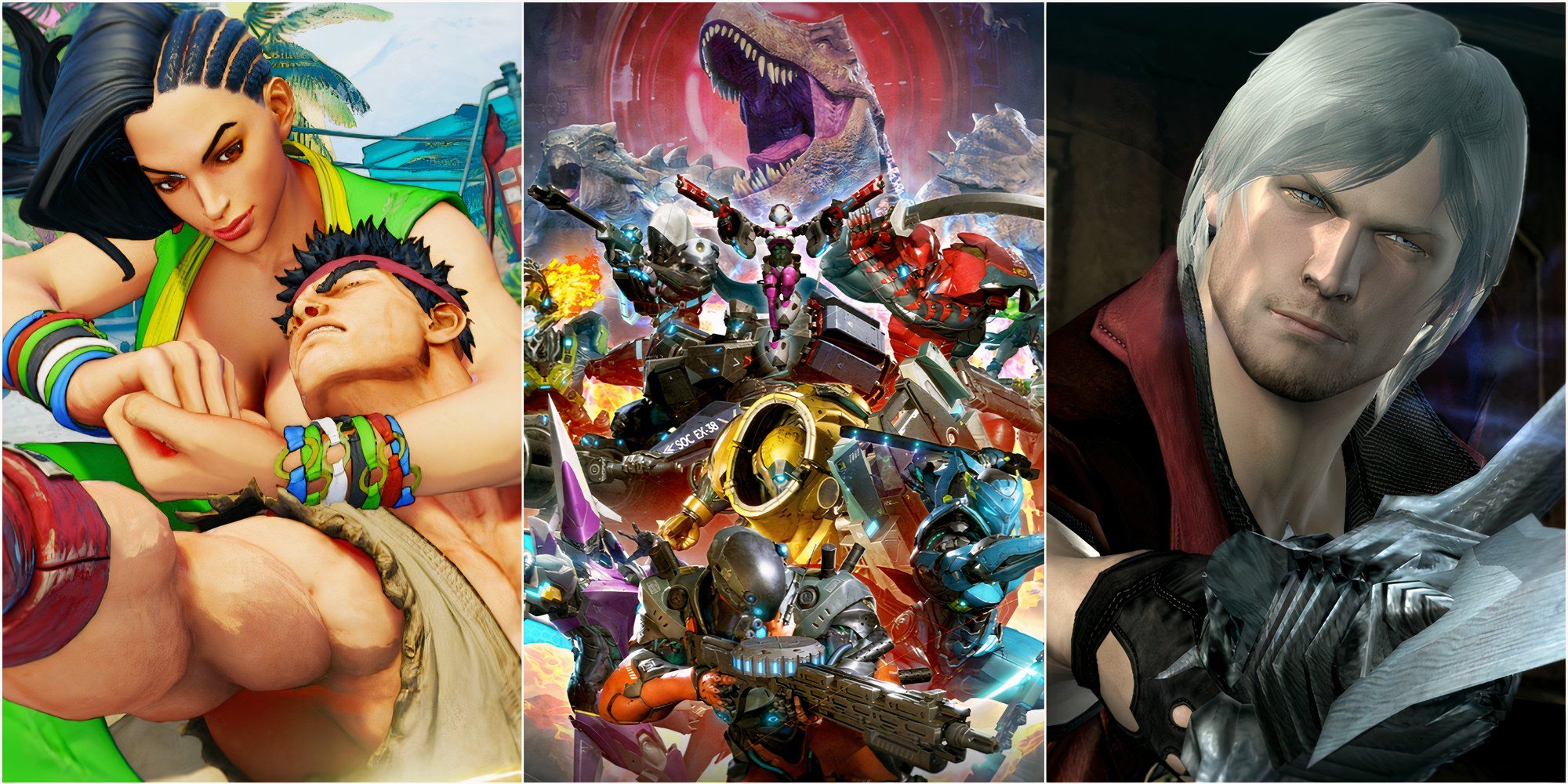 Street Fighter 5, ExoPrimal, Devil May Cry 4