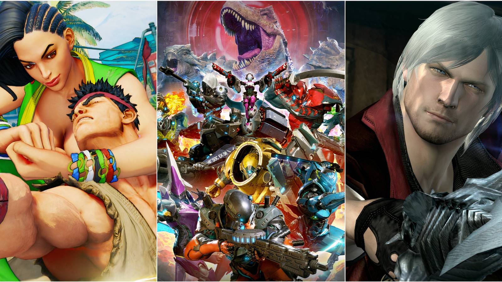 Street Fighter 5, ExoPrimal, Devil May Cry 4