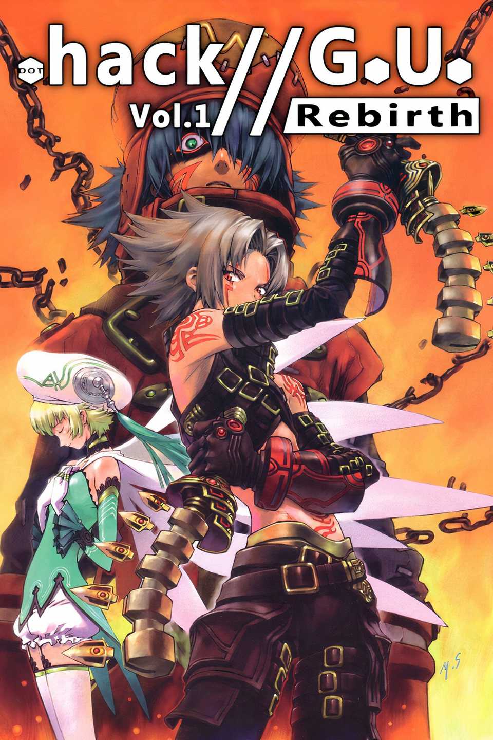 .hack//G.U. Vol. 1//Rebirth Tag Page Cover Art