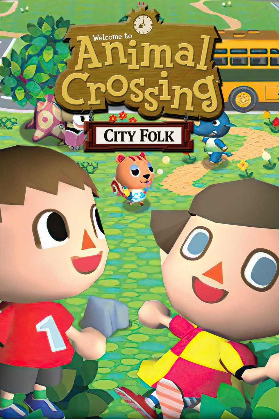 Animal Crossing: City Folk Tag Page Cover Art