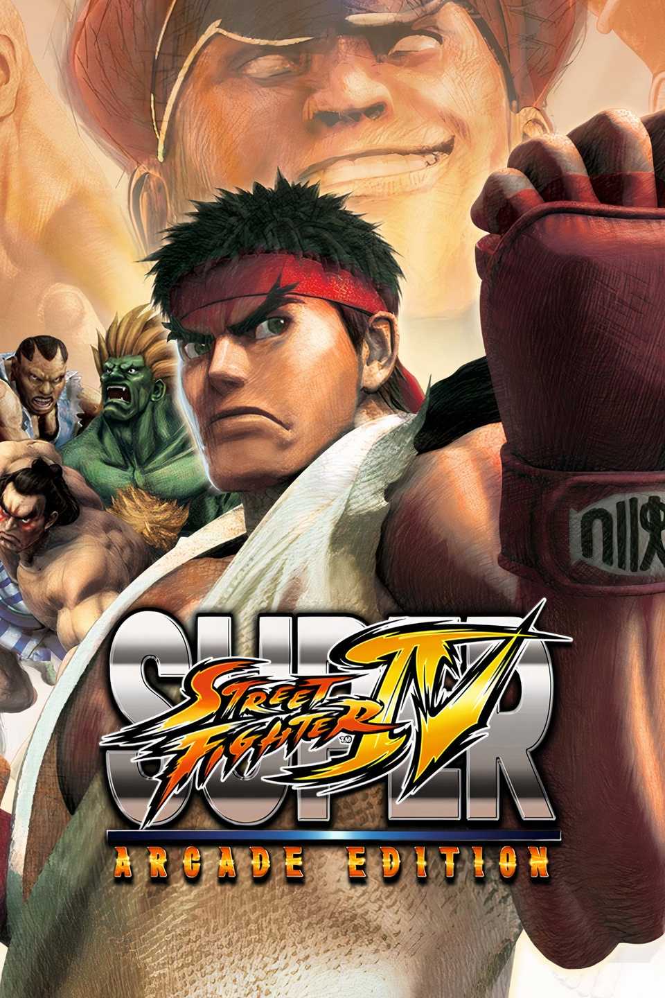 Super Street Fighter 4 Tag Page Cover Art