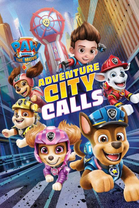 PAW Patrol The Movie: Adventure City Calls Tag Page Cover Art