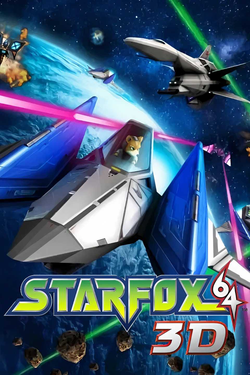 Star Fox 64 3D Tag Page Cover Art