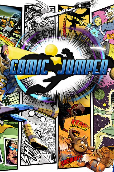 Comic Jumper Tag Page Cover Art