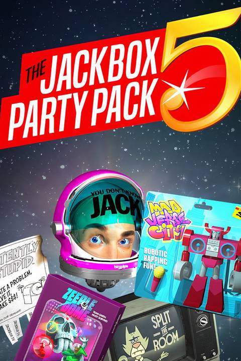 The Jackbox Party Pack 5 Tag Page Cover Art