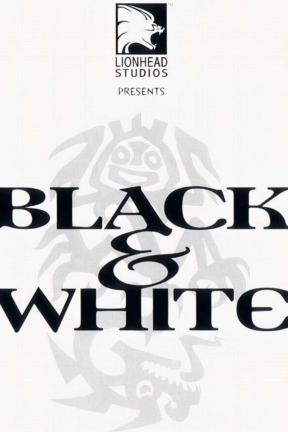 Black & White Tag Page Cover Art