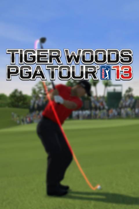 Tiger Woods PGA Tour 13 Tag Page Cover Art