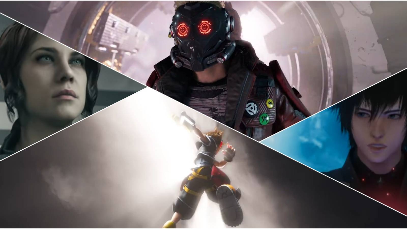 kingdom hearts, control, marvel's guardians of the galaxy, edge of eternity