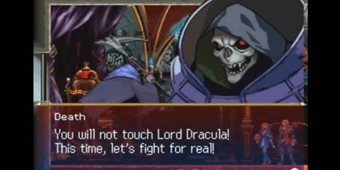 Castlevania: Portrait of Ruin - Death dialogue