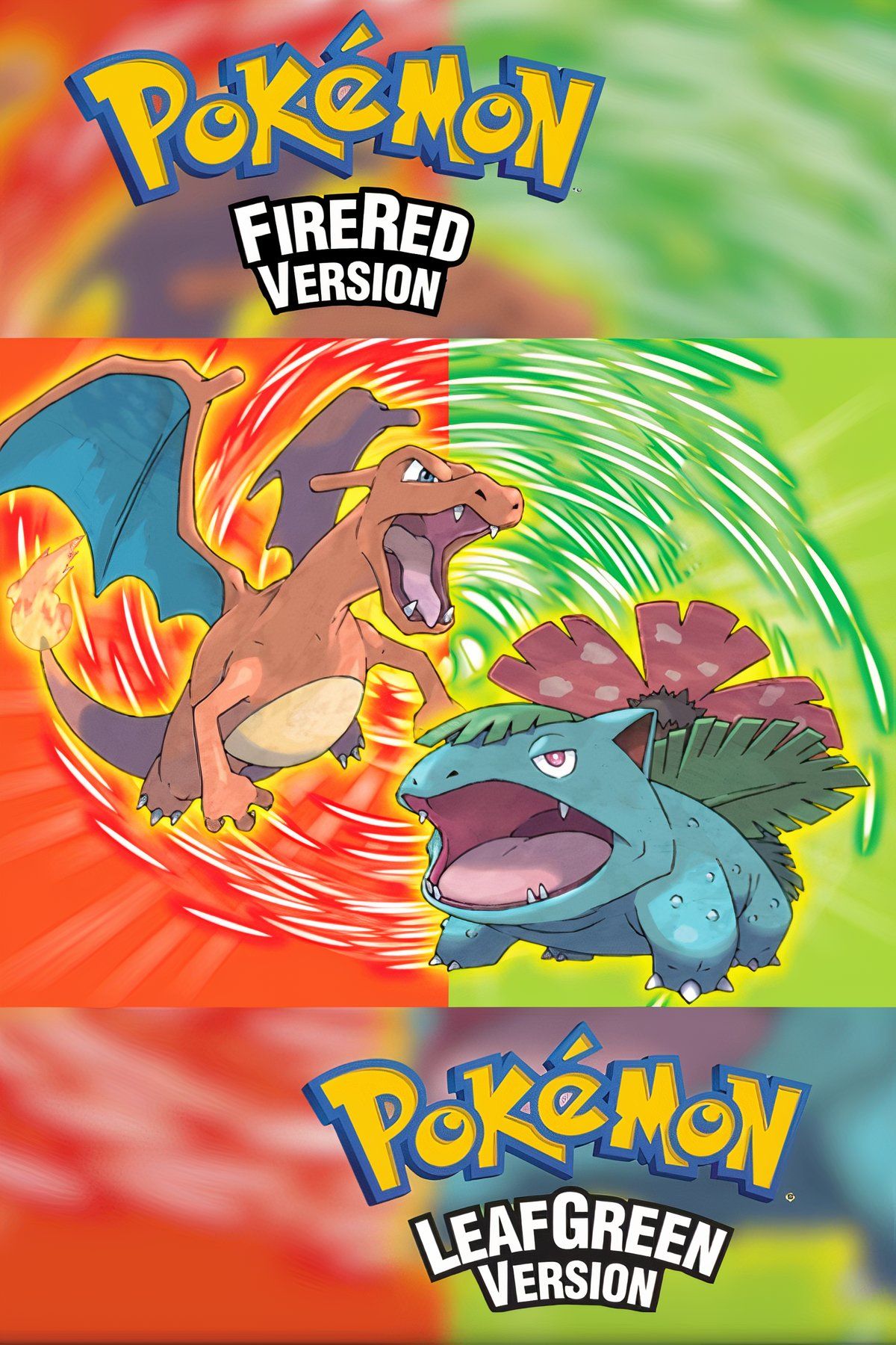 Pokemon FireRed and LeafGreen Tag Page Cover Art