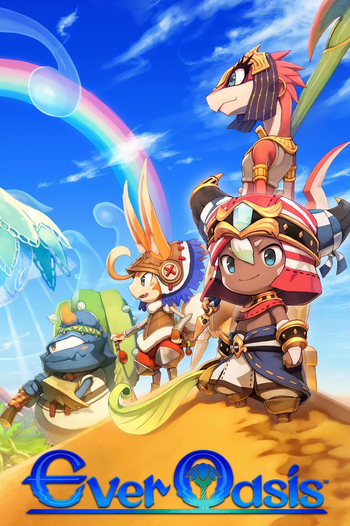 Ever Oasis Tag Page Cover Art