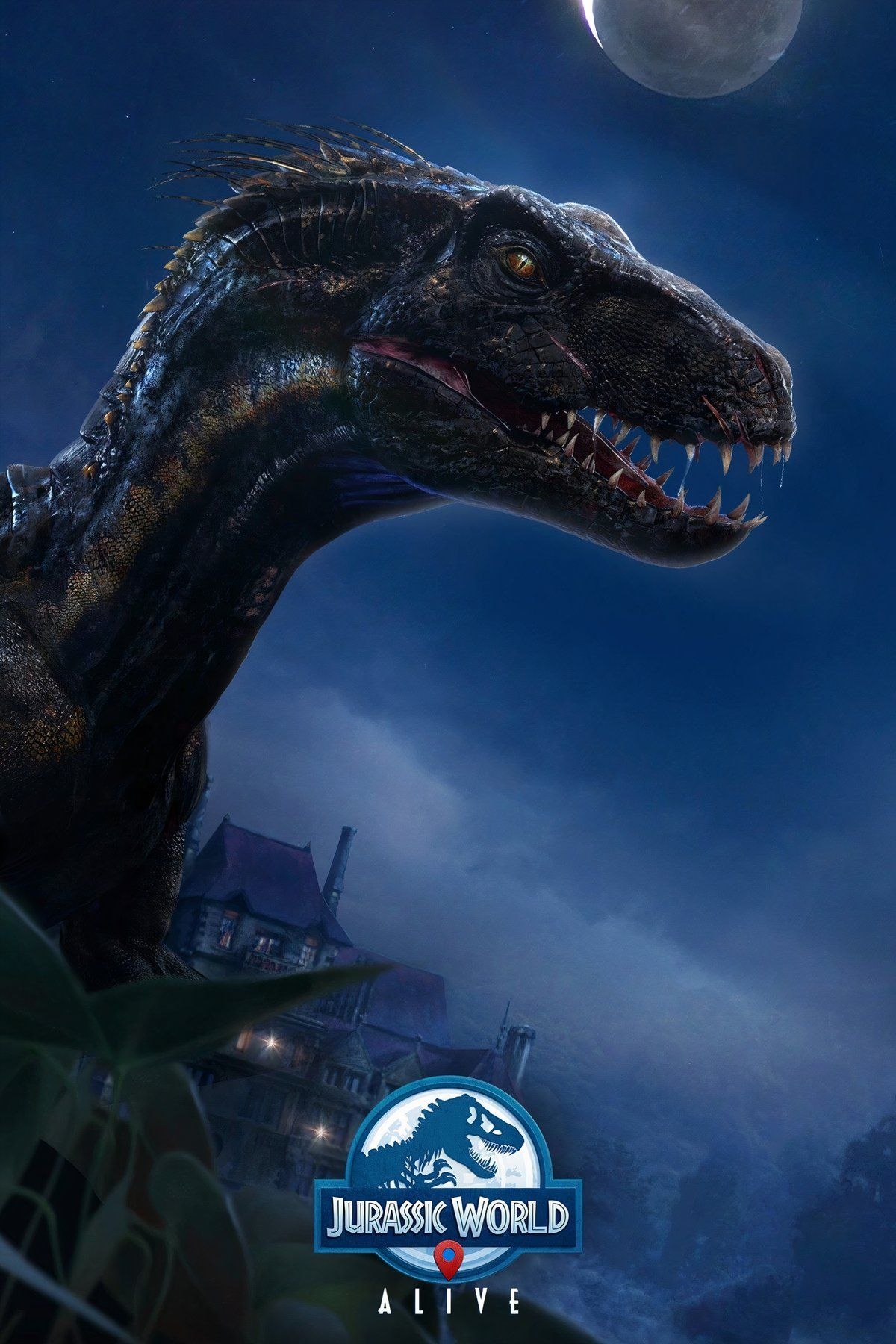 Jurassic World Alive Tag Page Cover Art