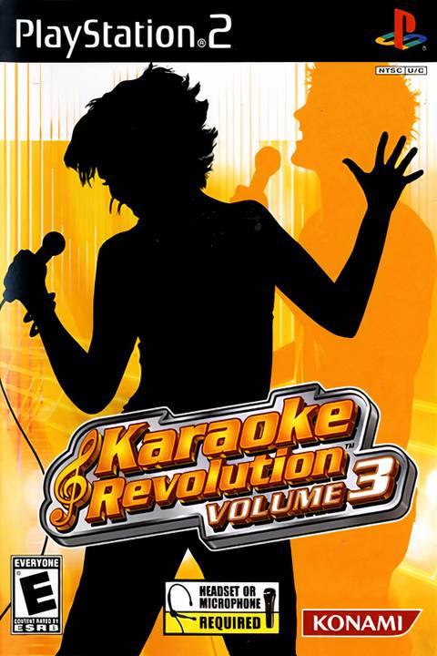 Karaoke Revolution: Volume 3 Tag Page Cover Art