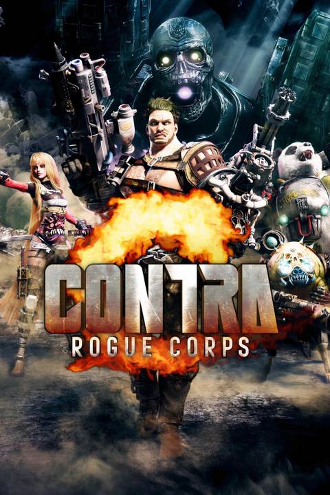 Contra: Rogue Corps Tag Page Cover Art