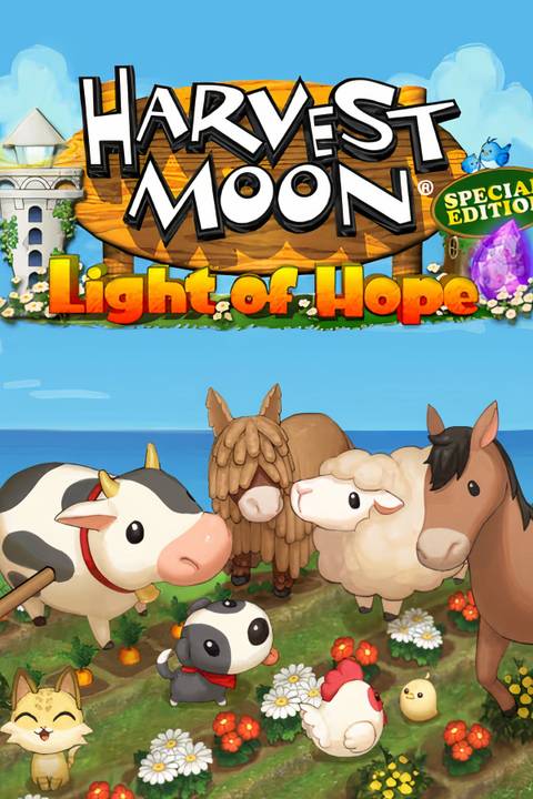 Harvest Moon: Light of Hope Tag Page Cover Art