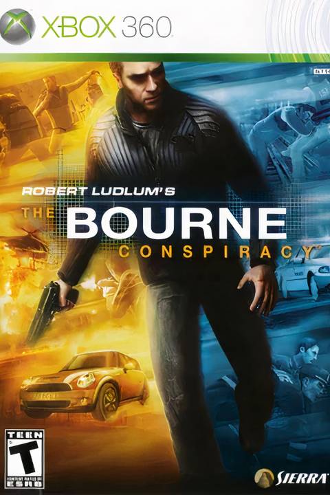 Robert Ludlum's The Bourne Conspiracy Tag Page Cover Art