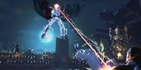 8 Games That Depict Broken Families Devil Jin firing a lazor