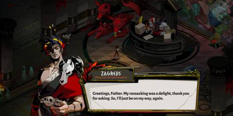 8 Games That Depict Broken Families Zagreus talks with his father