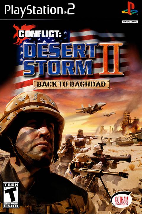 Conflict: Desert Storm II - Back to Baghdad Tag Page Cover Art