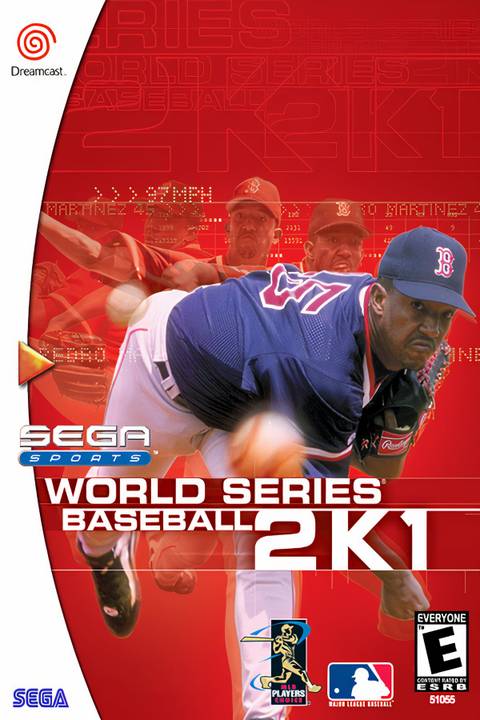 World Series Baseball 2K1 Tag Page Cover Art