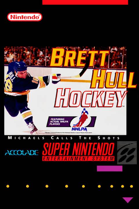 Brett Hull Hockey Tag Page Cover Art