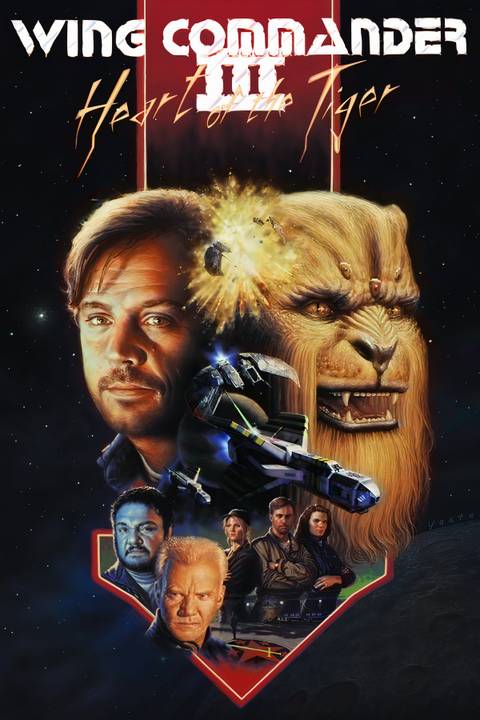 Wing Commander III: Heart of the Tiger Tag Page Cover Art