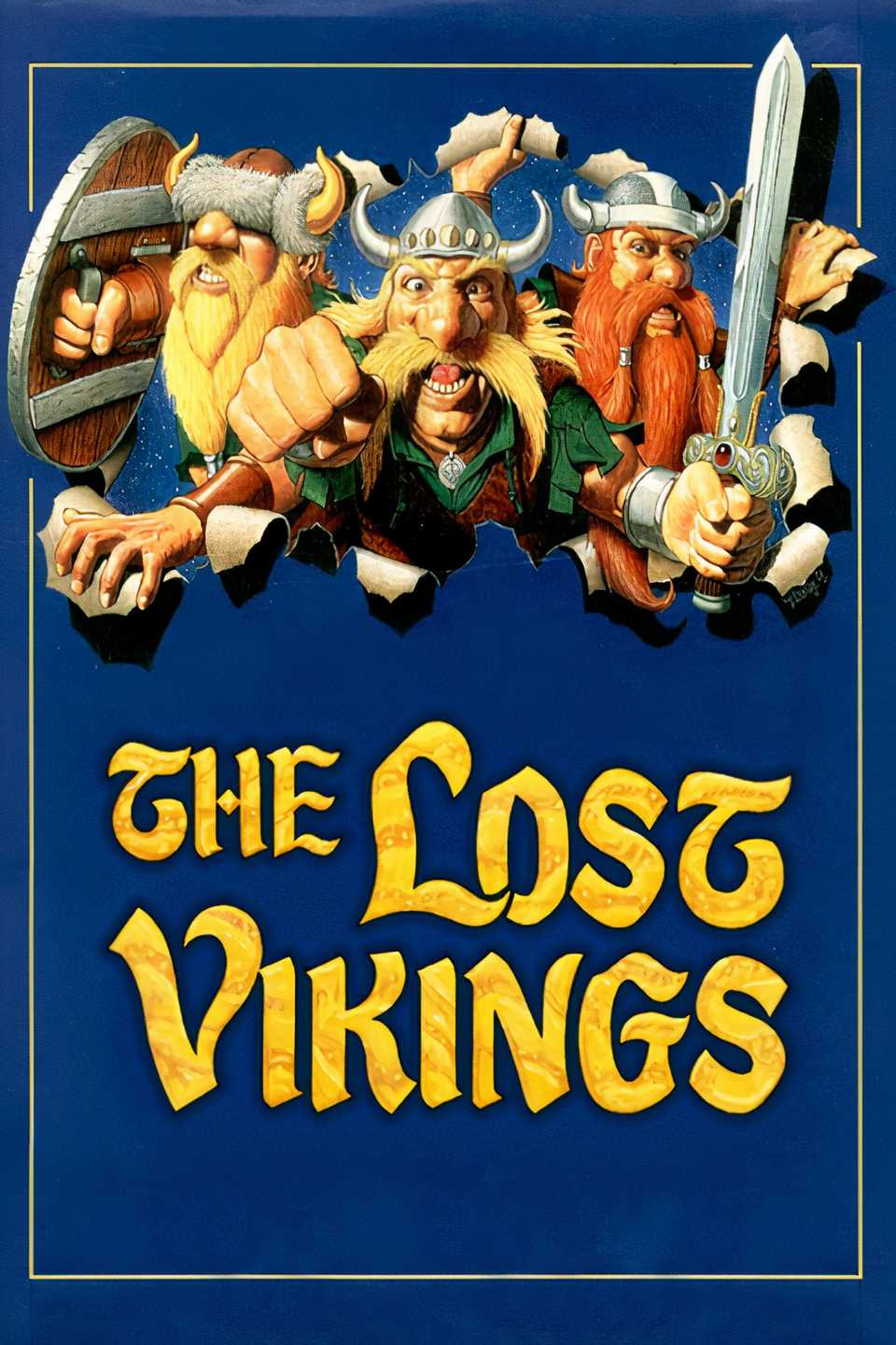 The Lost Vikings Tag Page Cover Art