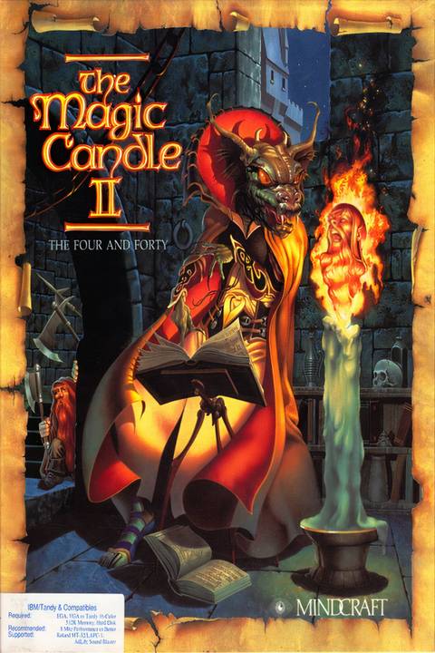 The Magic Candle II: The Four and Forty Tag Page Cover Art