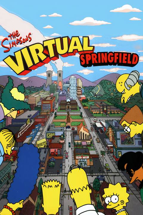 The Simpsons: Virtual Springfield Tag Page Cover Art