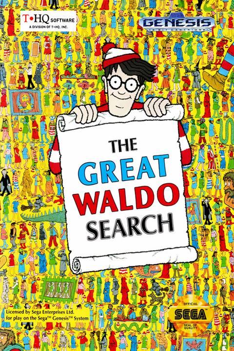 The Great Waldo Search Tag Page Cover Art