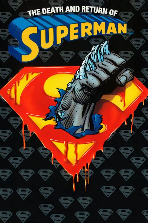 The Death and Return of Superman Tag Page Cover Art