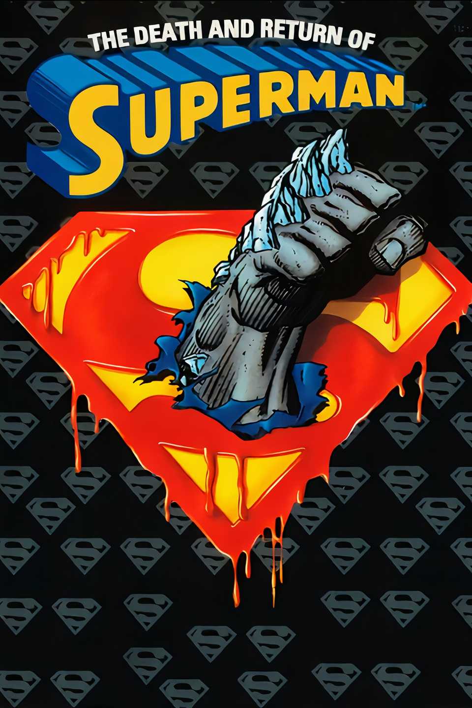 The Death and Return of Superman Tag Page Cover Art