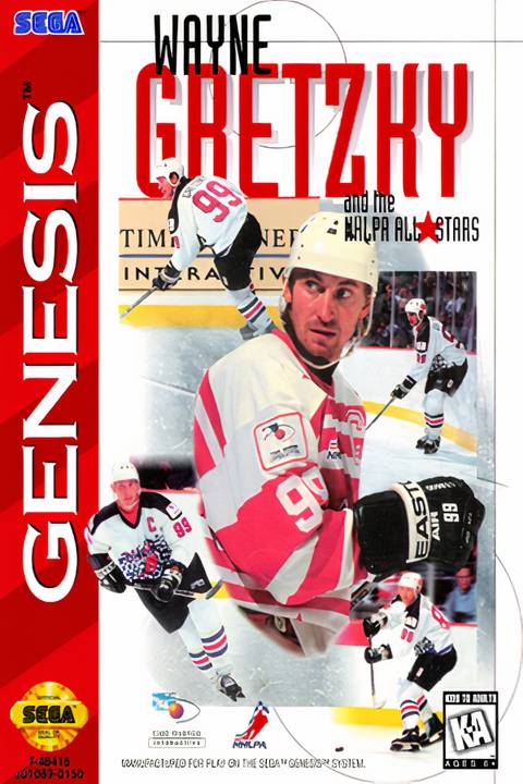 Wayne Gretzky and the NHLPA All-Stars Tag Page Cover Art