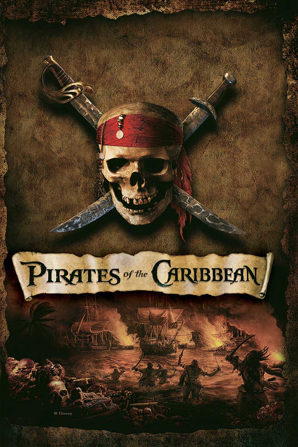 Pirates of the Caribbean Tag Page Cover Art
