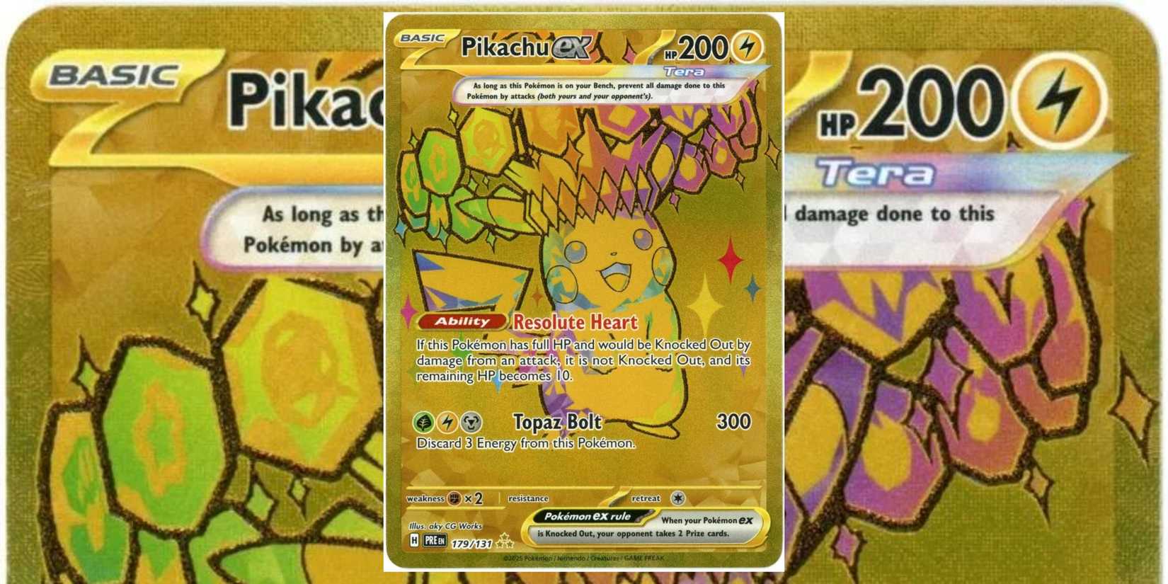 Pikachu EX 179