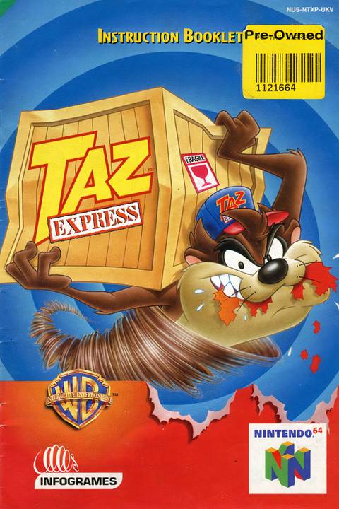 Taz Express Tag Page Cover Art
