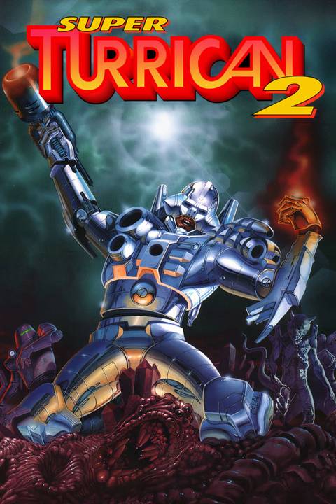 Super Turrican 2 Tag Page Cover Art
